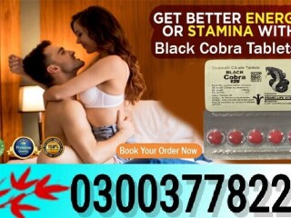 Black Cobra 150mg Tablets in Turbat- 0300378222