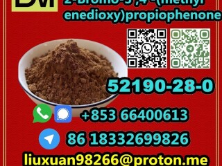 Manufacturer Supply Raw Material CAS 52190-28-0 2-Bromo-3',4'-(methylenedioxy)propiophenone