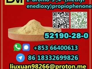 Manufacturer Supply Raw Material CAS 52190-28-0 2-Bromo-3',4'-(methylenedioxy)propiophenone