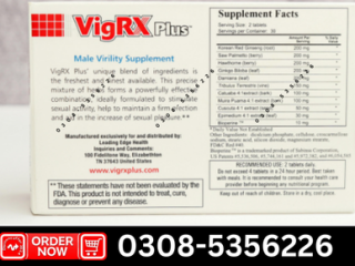 Vigrx Plus Tablet price in pakistan | 0318-6770997 | chat on whatsapp