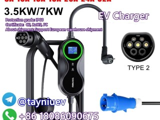 Tayniu mobile electric car charger 8A-10A-13A-16A AquaPro 3.5KW