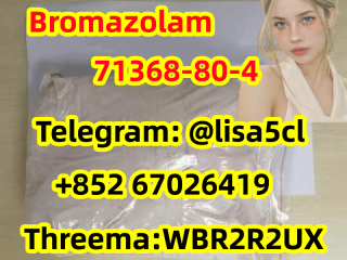 Factory supply cas 71368-80-4 bromazolam with best supplier