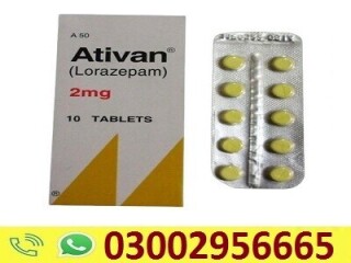 Ativan Tablet in Pakistan | 03002956665 (2mg)