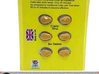 Cialis Pack Of 6 Tablets In Karachi { 03011329682  } cod