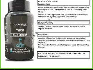 Hammer of Thor Capsule in pakistan | 0308-5356226 new