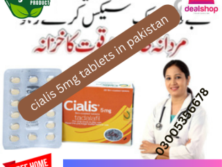 Cialis 5mg Tablets in Bhakkar # 03005356678 # pkrshop