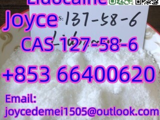 White crystal powder Lidocaine CAS 137-58-6 with high quality and good feedbacks