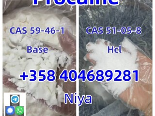 Procaine HCL Fluffy Pure Powder 99,9% Reagent CAS 51-05-8