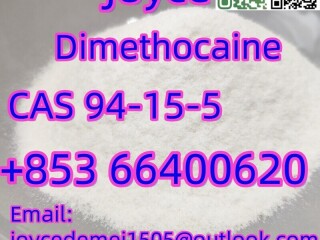 Top grade CAS 94-15-5 Dimethocaine white powder with 99% high purity and best price