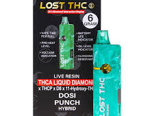 New Lost THC THCA Liquid Diamond Disposable | 6g In Pakistan 03000197880