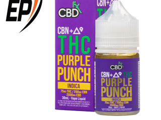 Original Delta-9 THC Vape Juice: Purple Punch (Indica) In Kotri - 03001597100